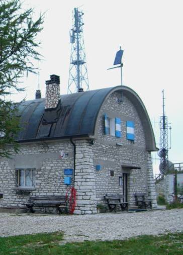 Il rifugio e i ripetitori